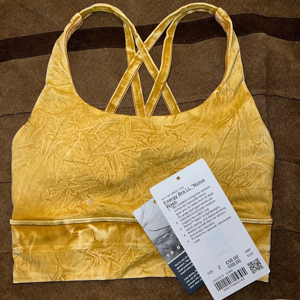Bronze Lululemon Sport Bra